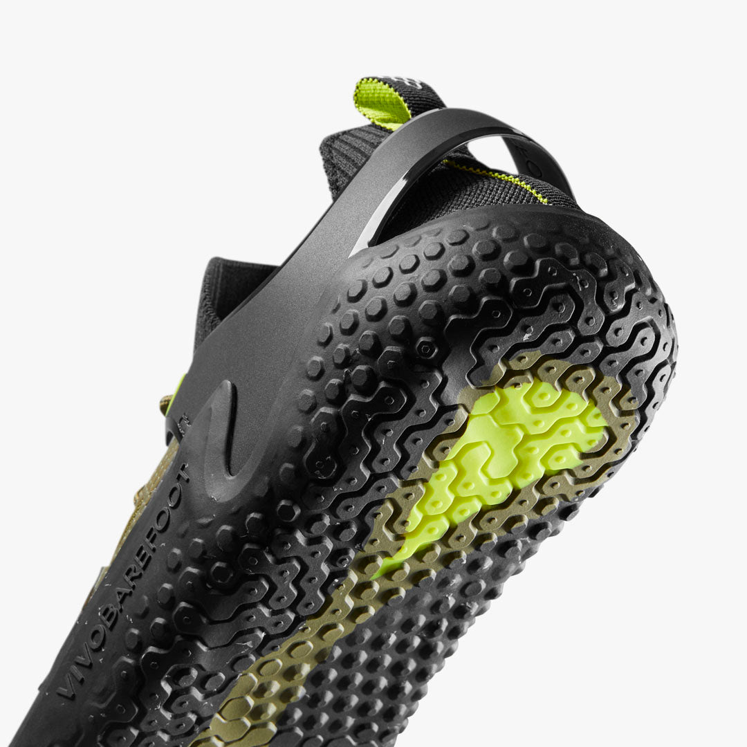 Vivobarefoot - Motus Strength - Forest Green / Acid Lime - Women's