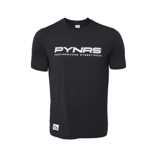 PYNRS - Walk Hill Running Tee - OG Logo - Black - Unisex