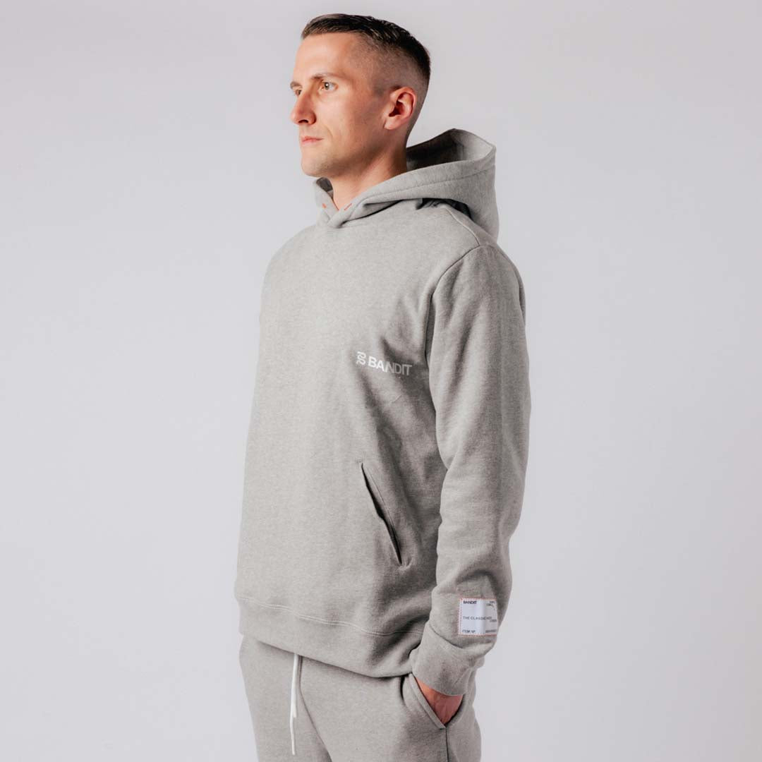 Bandit - Current Hoodie - Heather Grey - Unisex
