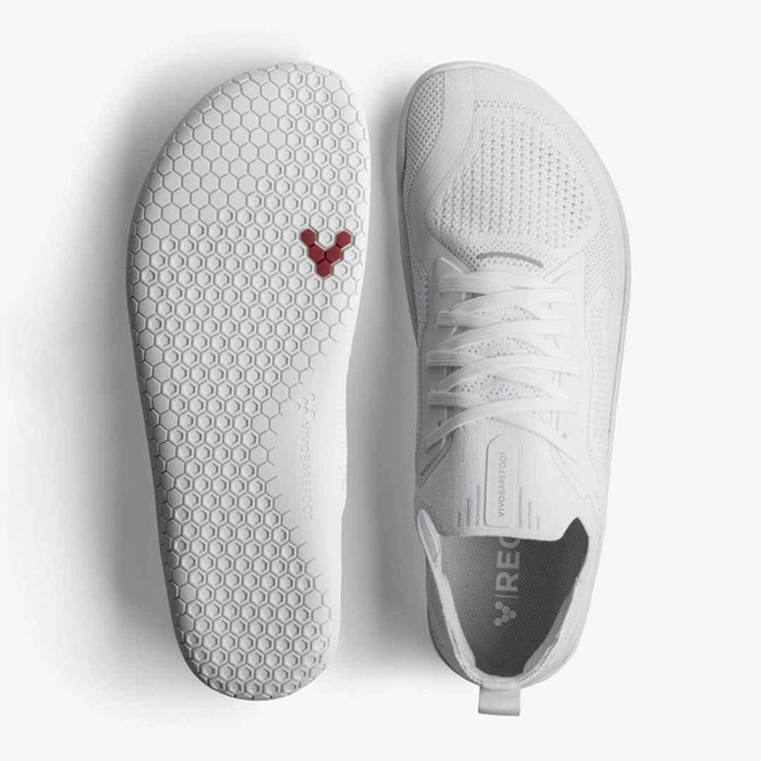 Vivobarefoot - Primus Lite Knit - Bright White - Men's