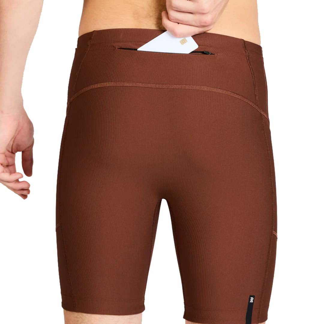 Bandit - Cadence™ Next Gen 7 Pocket Half Tights - Deep Amber Brown - Men's