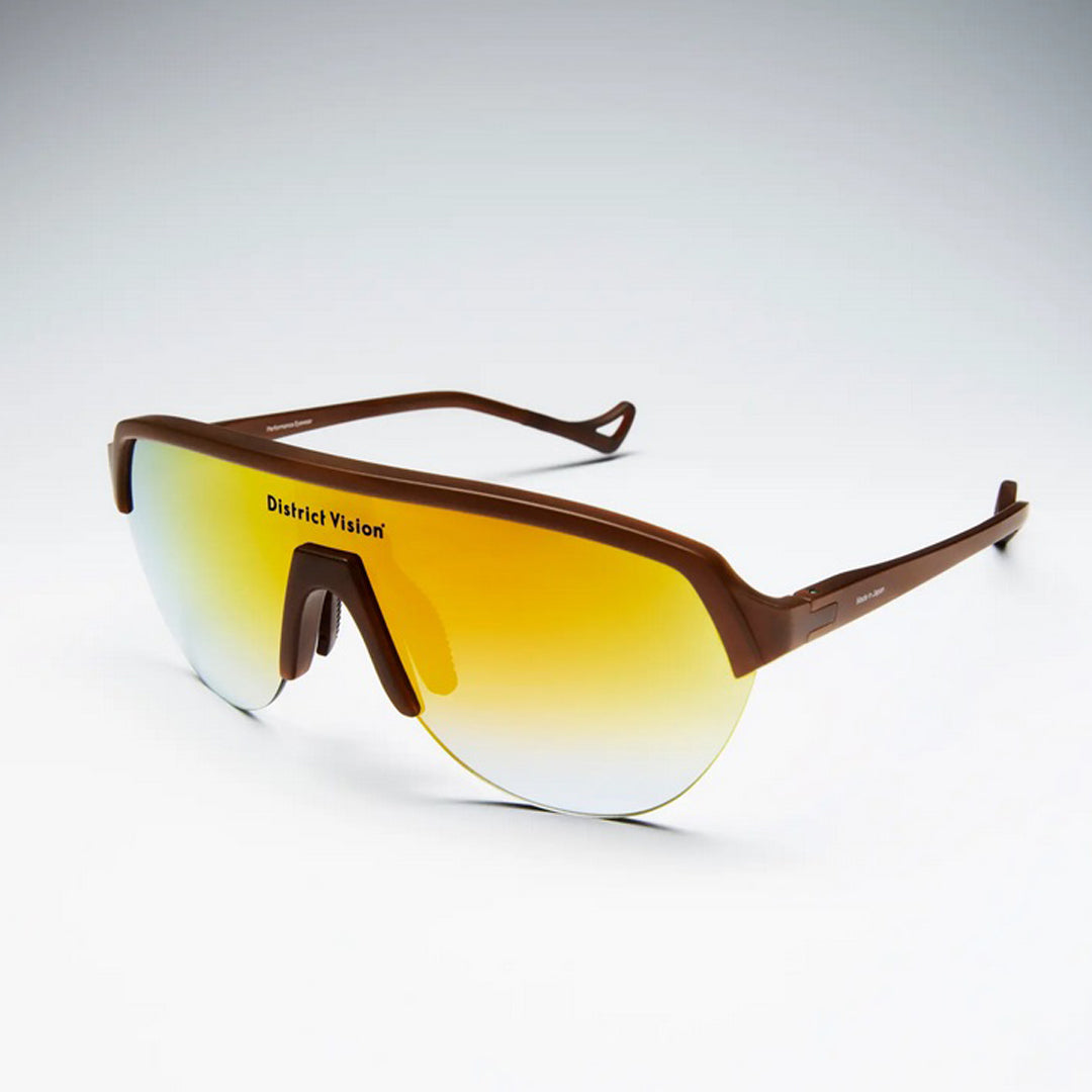 District Vision - Nagata Speed Blade - Cedar/D+ Fire Mirror