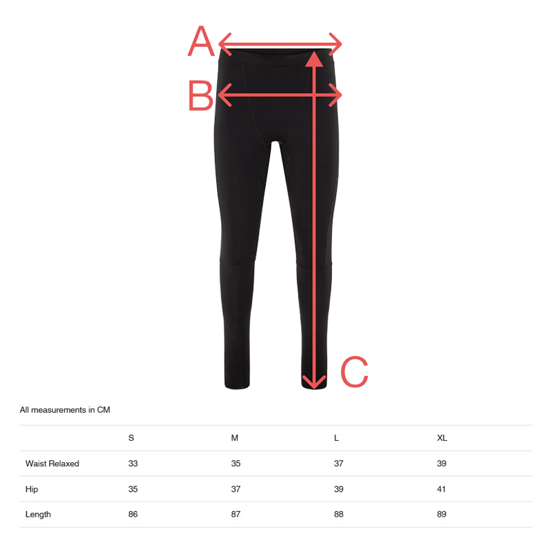 Atlas Collectif - Illumi Trax Full Running Tights - Black - Men's