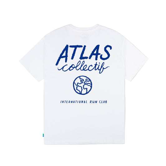 Atlas Collectif Galaxy Organic 180 GSM T-Shirt White