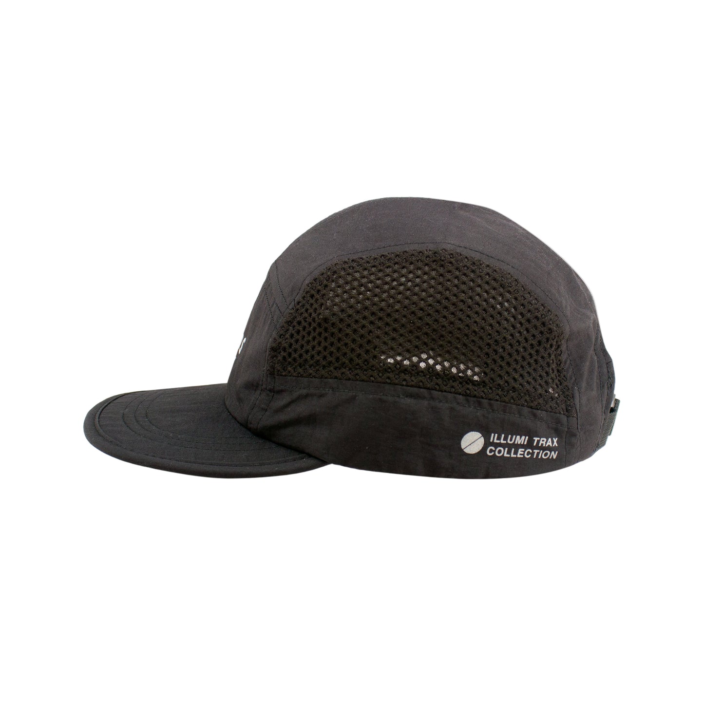 Atlas Collectif - Illumi Trax 5P Running Mesh Cap - Black