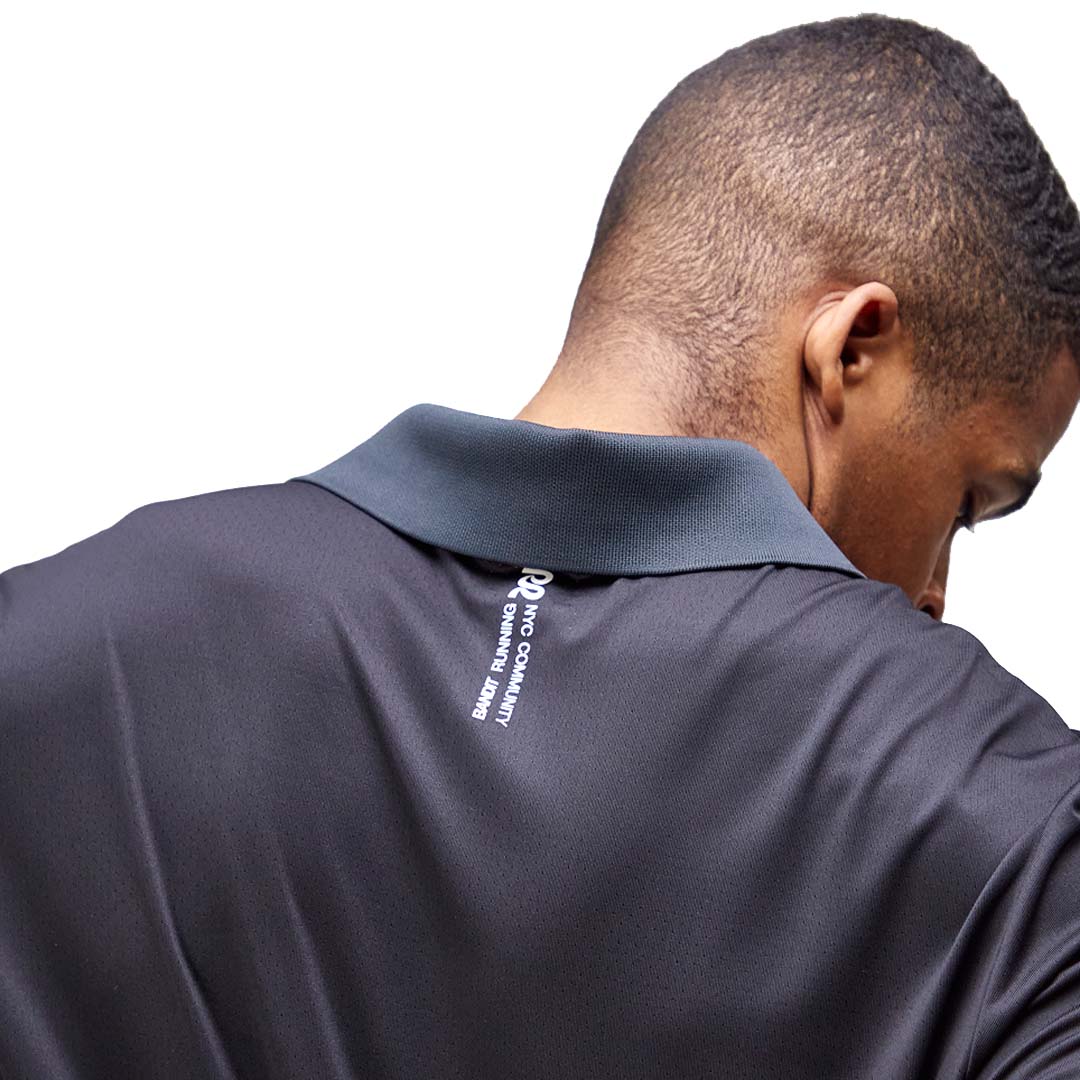 Bandit - NanoMesh™ Collared Performance Tee - Black - Men's