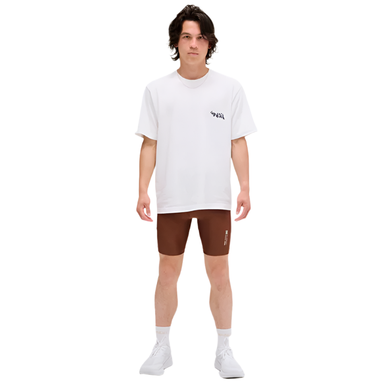 Bandit - Abstract Water Cotton Tee - White - Unisex