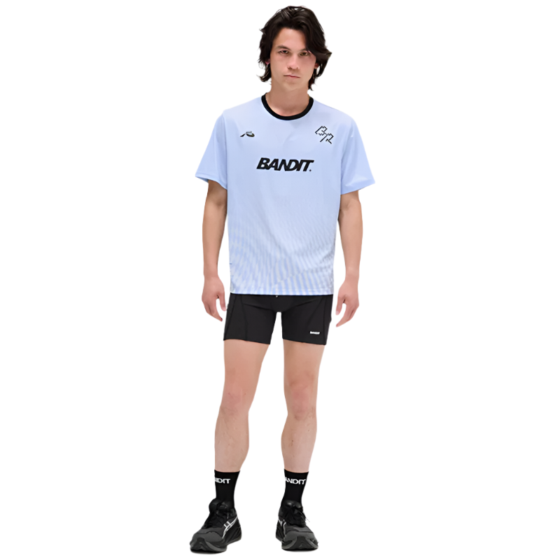 Bandit - Drift™ Mosaic Performance Tee - Breeze Blue - Men's