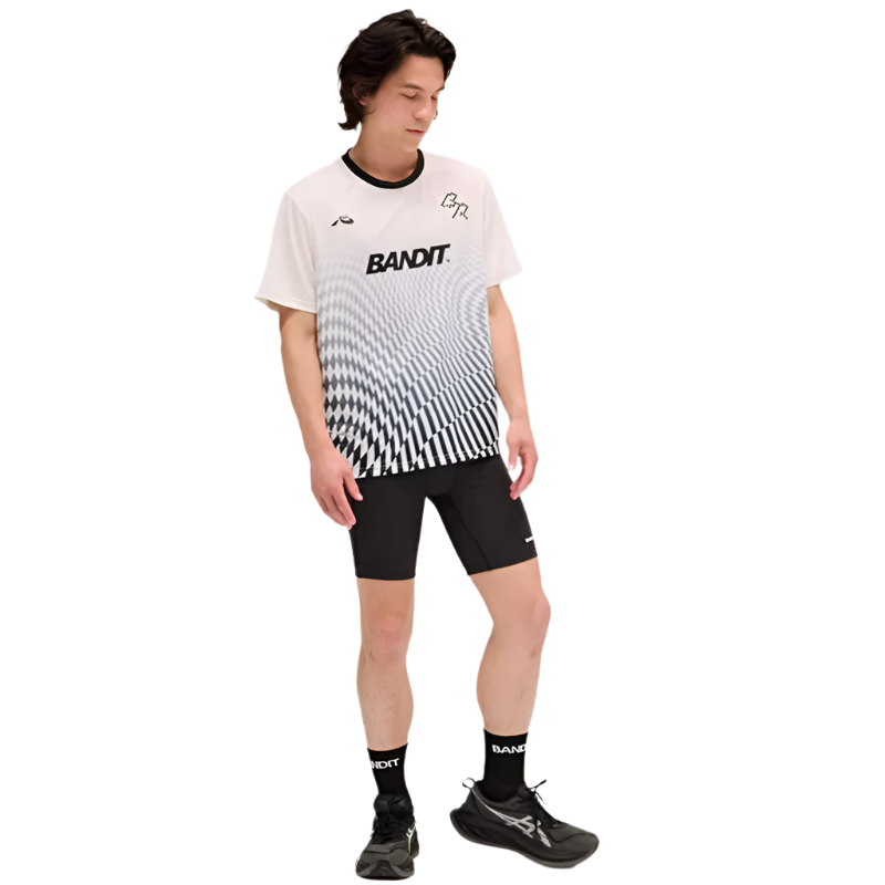 Bandit - Drift™ Mosaic Performance Tee - Chalk - Men's