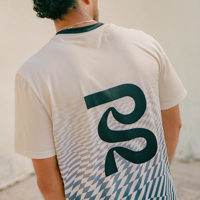 Bandit - Drift™ Mosaic Performance Tee - Chalk - Men's