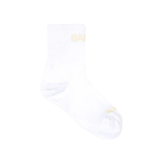 Bandit - Lite Run™ Socks - White with Cocoa - 2-Pack