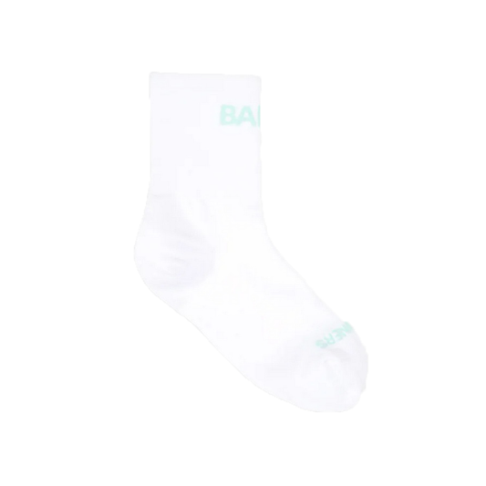 Bandit - Lite Run™ Socks - White With Minty Blue - 2-Pack