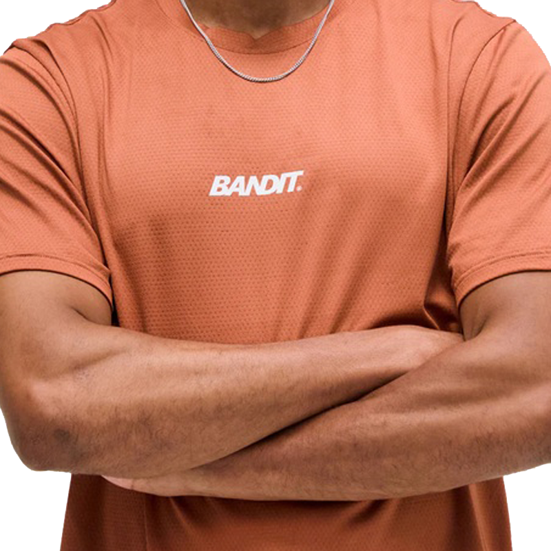Bandit - Micromesh™ Run Tee - Rust - Men's