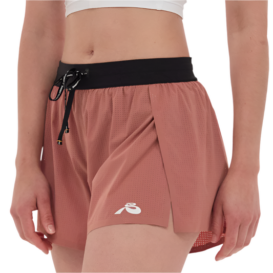 Bandit - Vento™ 3" Split Short - Baked Clay - Women's