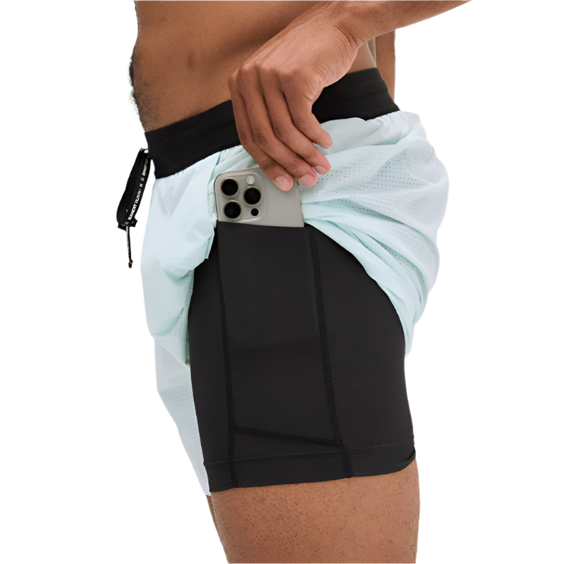 Bandit - Vento™ 5" Training Short - Minty Blue - Men's