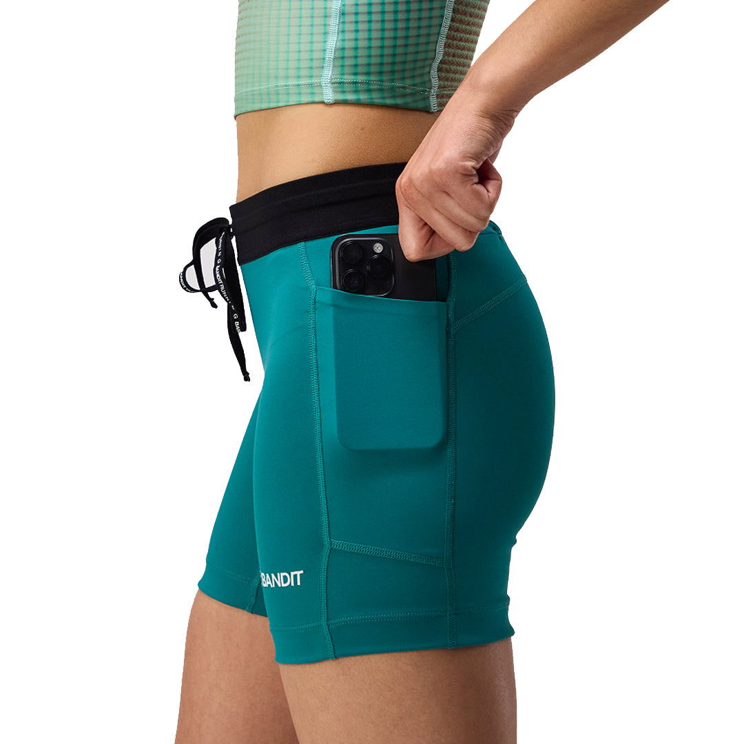 Bandit - Stamina™ 5" Compression Shorts - Gulfstream - Women's