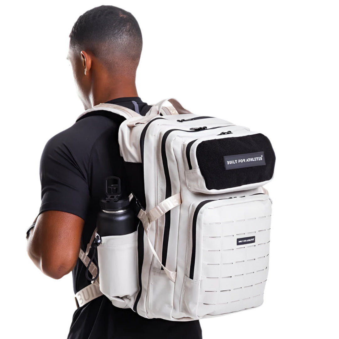 Built for Athletes - Gym Backpack - 45L (Large) - Ecru