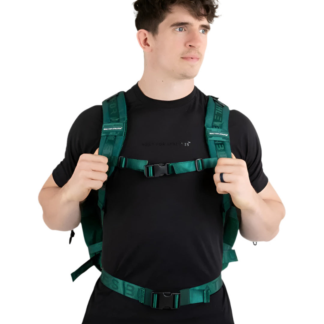 Built for Athletes - Gym Backpack - 45L (Large) - Forest Green
