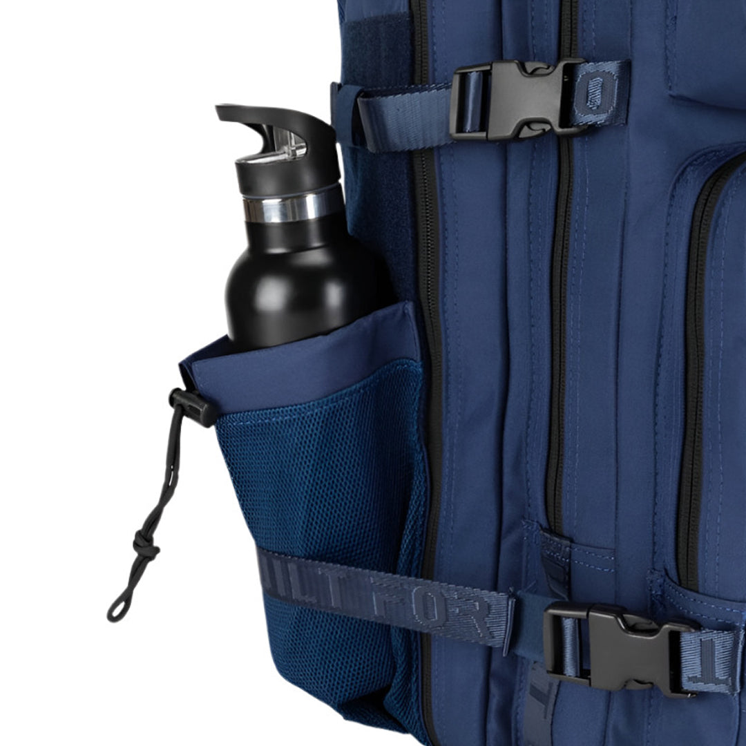 Built for Athletes - Gym Backpack - 45L (Large) - Navy & White