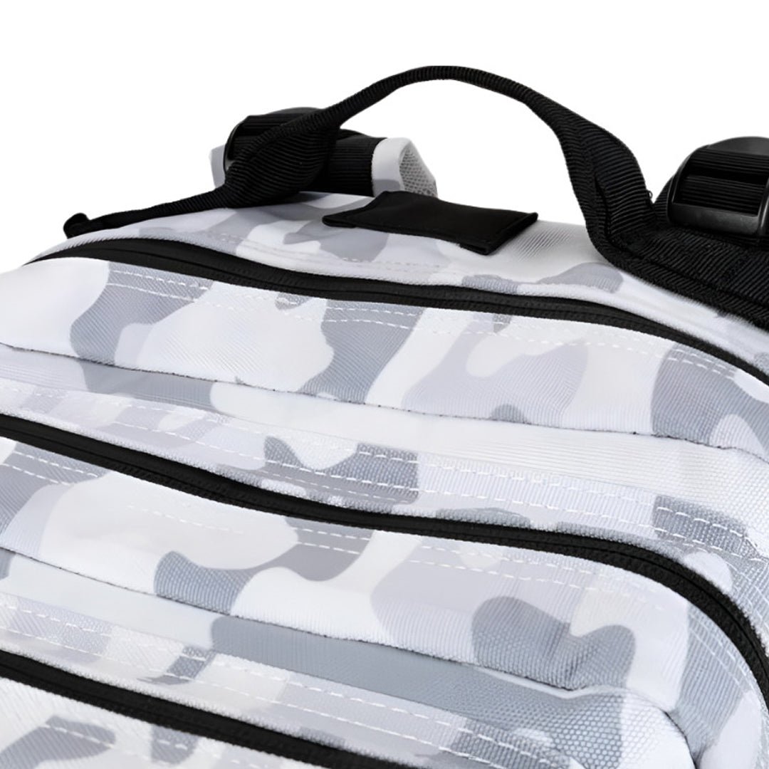 Built for Athletes - Gym Backpack - 45L (Large) - White Camo