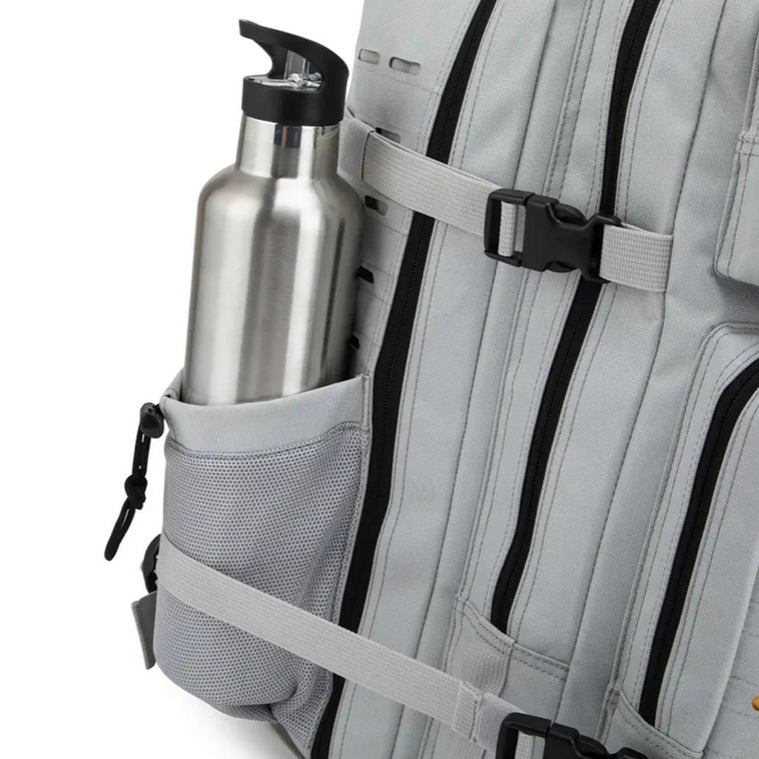 Built for Athletes - Gym Backpack - 45L (Large) - Grey & Yellow