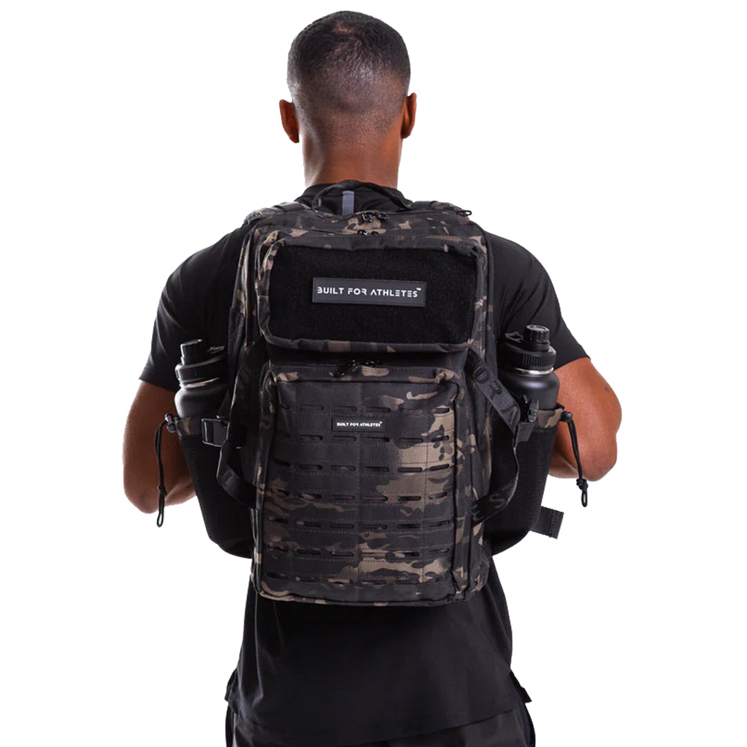 Built for Athletes - Hero 2.0 Backpack - 45L - Black Camo