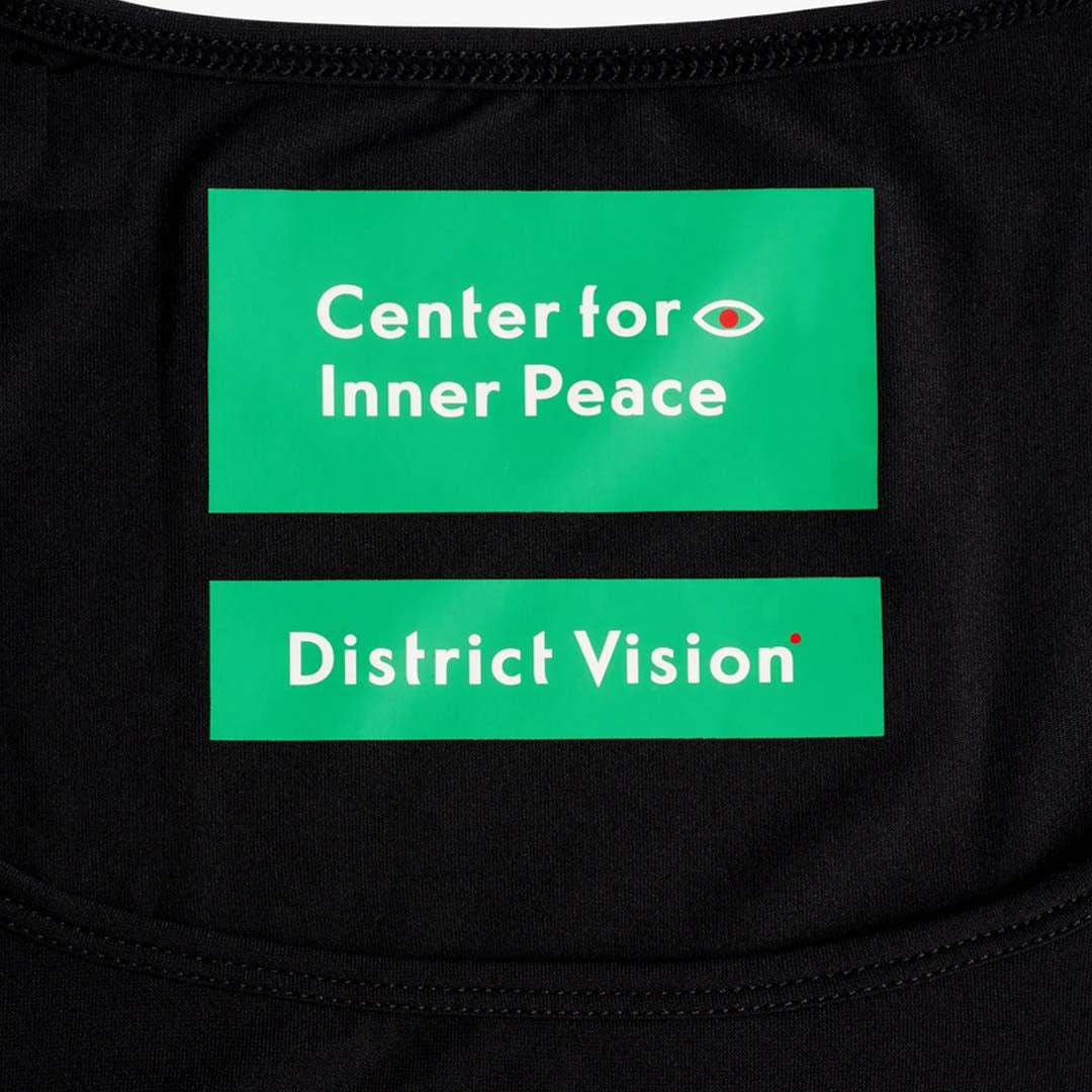 District Vision - Paneled Mesh Singlet - Black - Men's