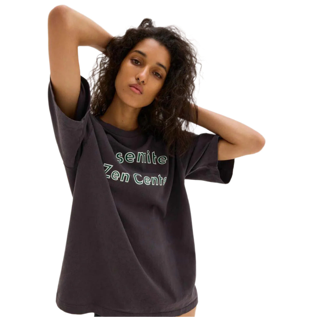 District Vision - California Cotton Tee - Black Yosemite - Men's