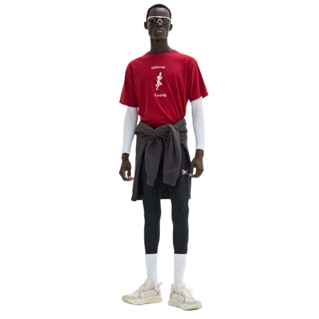 District Vision - California Cotton Tee - Red Living - Men's