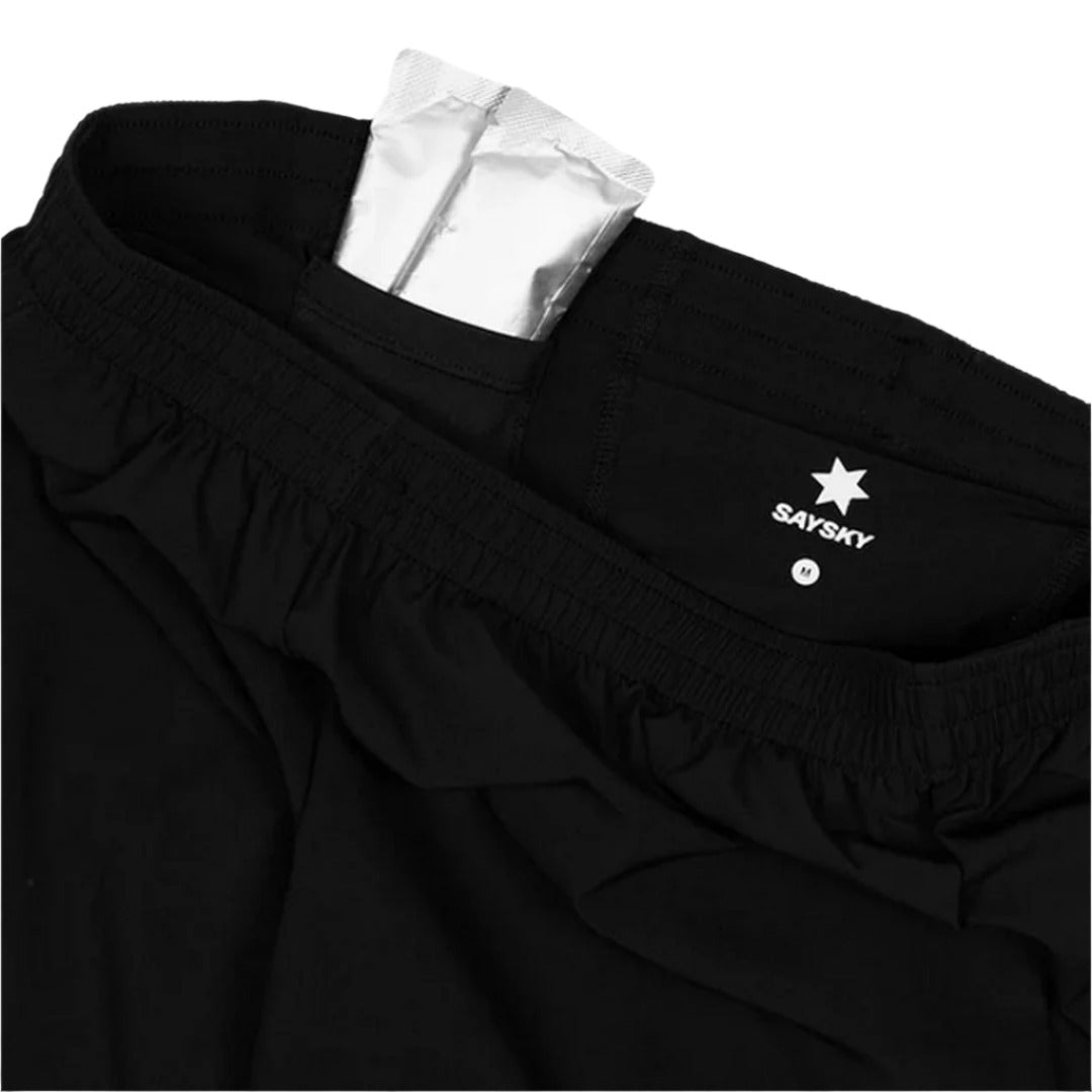 Saysky - Pace Shorts 5'' Black - Men's
