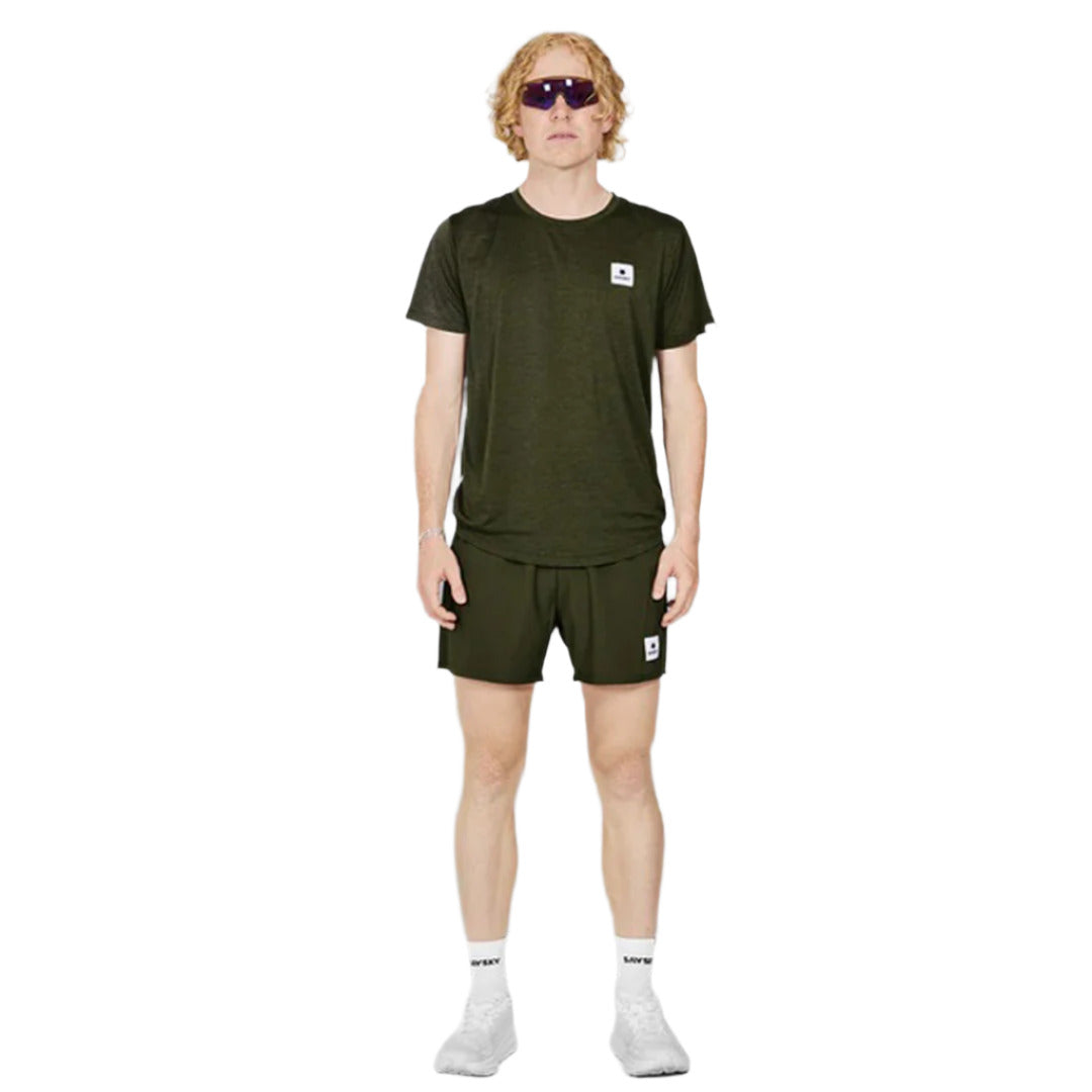 Saysky - Pace Shorts 5'' 301 - Green - Men's