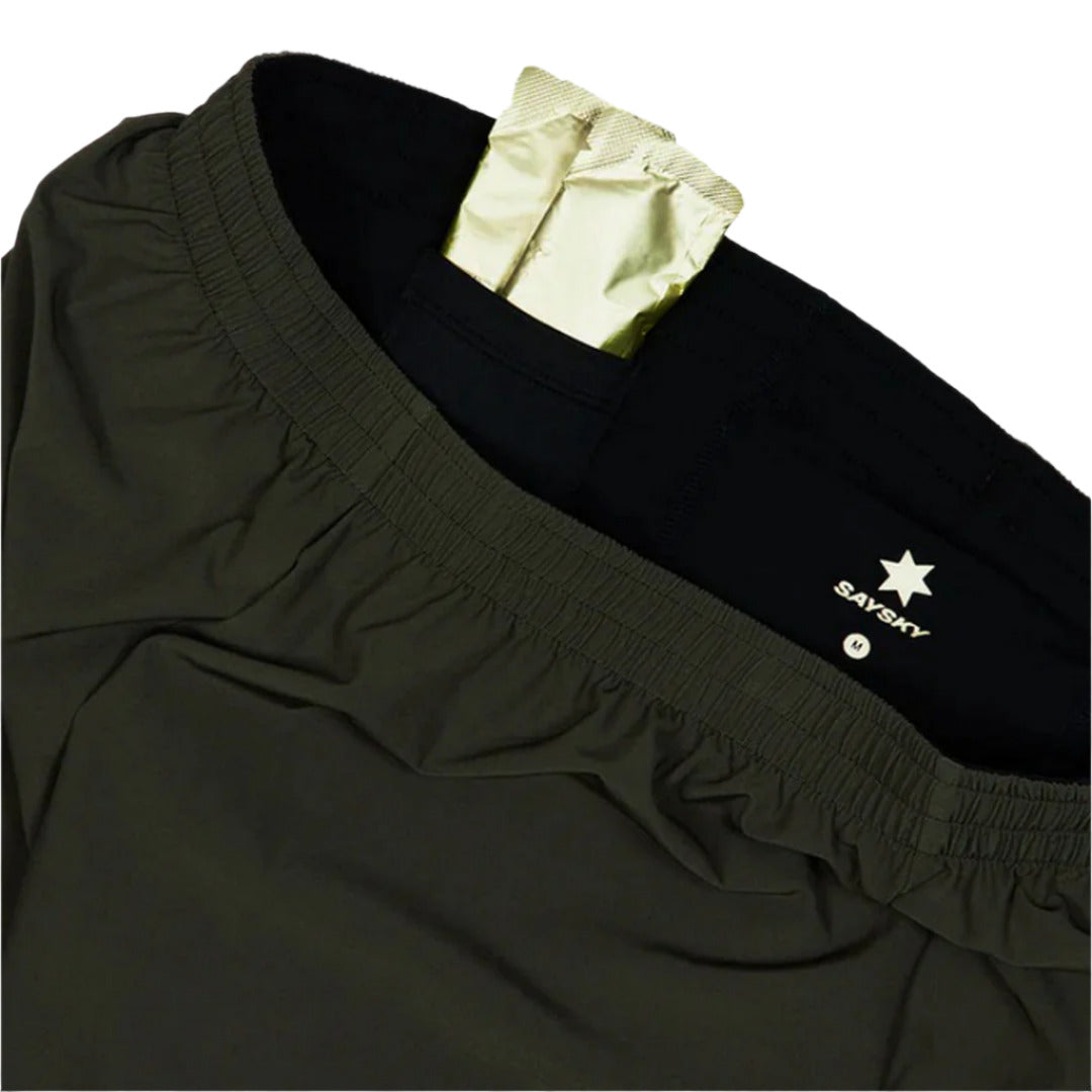Saysky - Pace Shorts 5'' 301 - Green - Men's