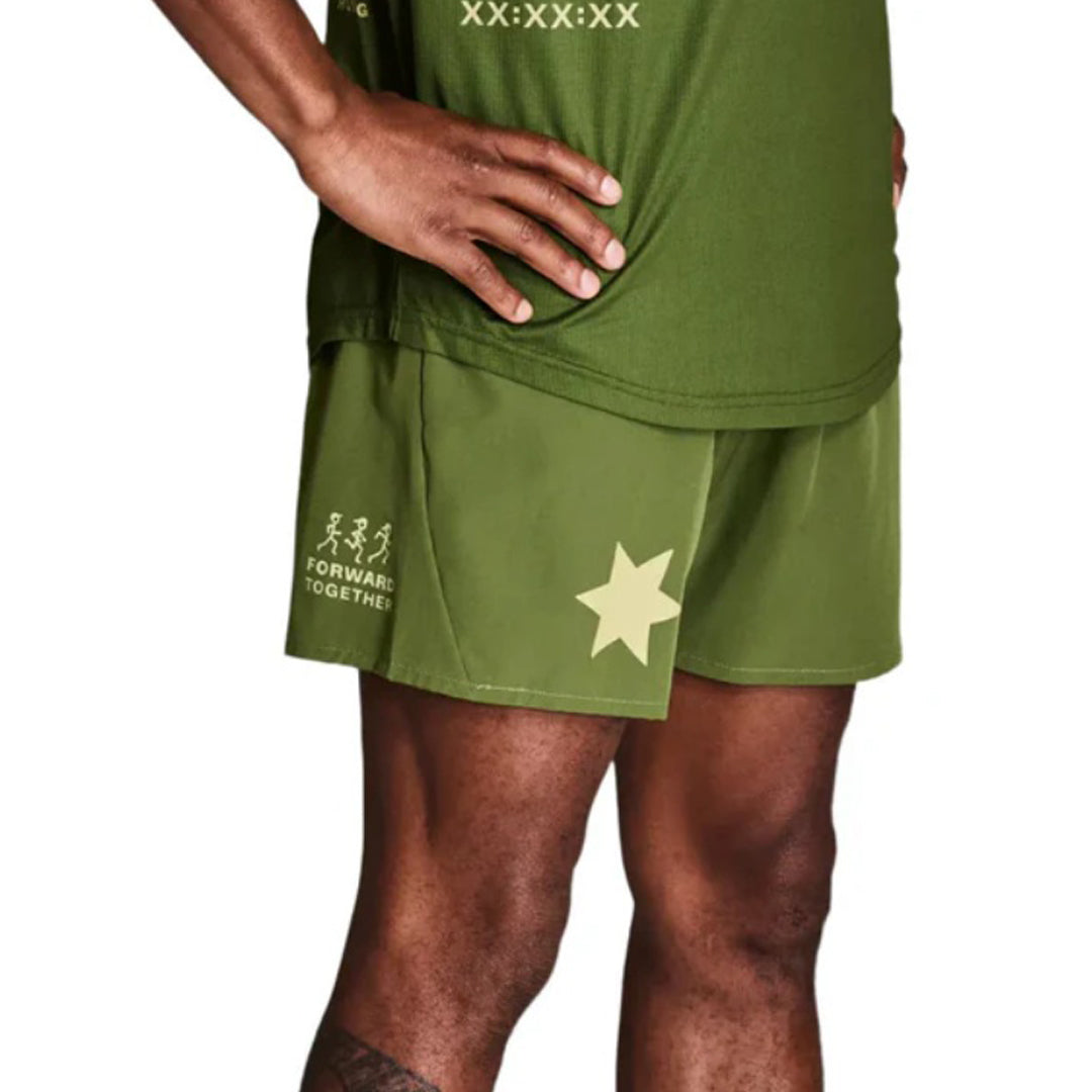 Saysky - Statement Pace Shorts 5'' - Green - Men's