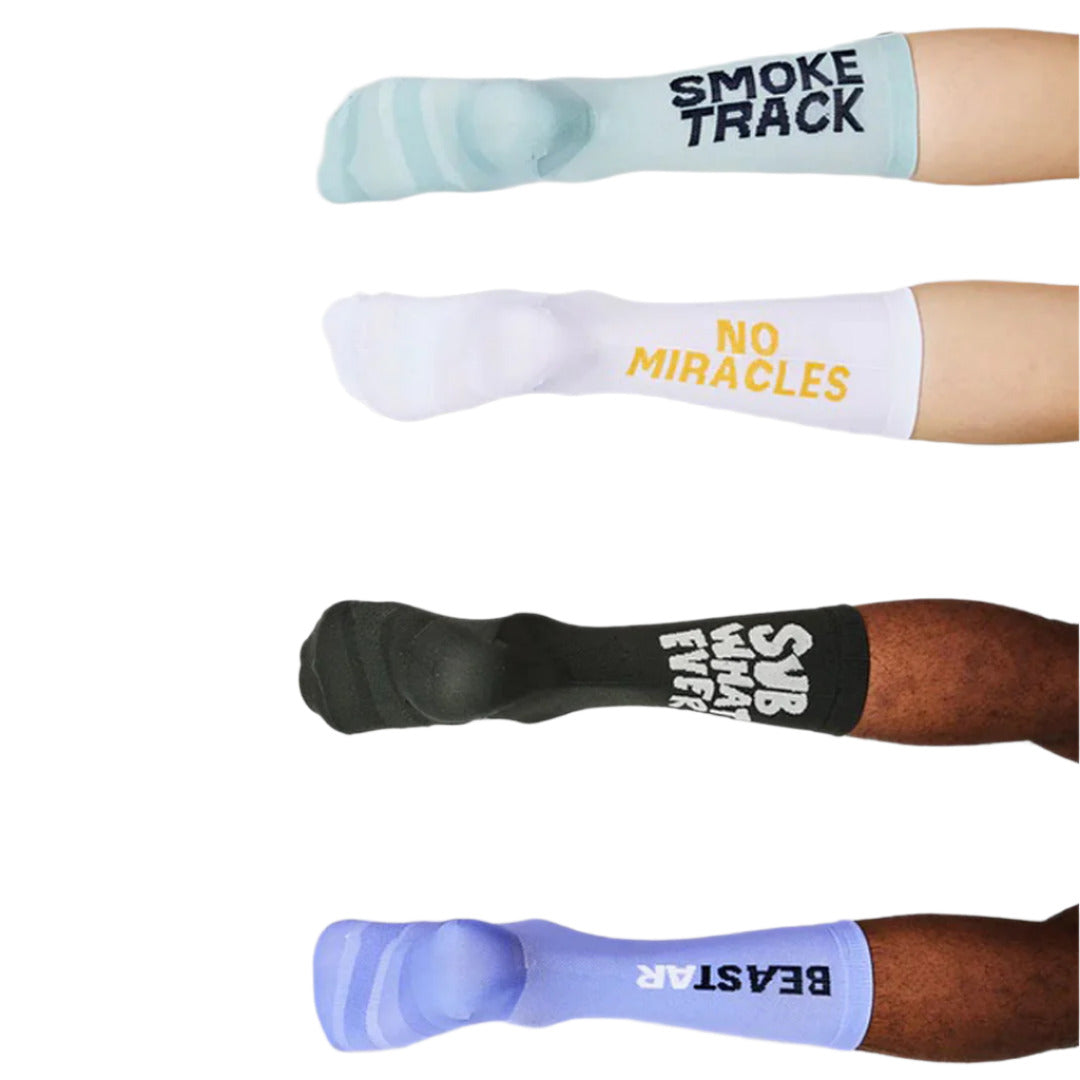 Saysky - Statement Combat Socks - Purple - Unisex