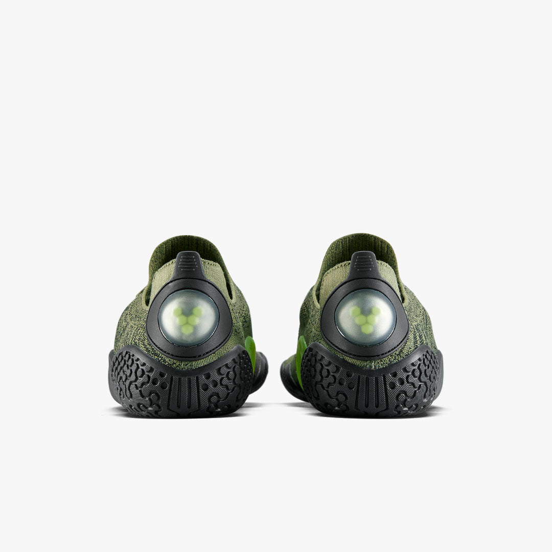 Vivobarefoot - Motus Flex - Forest Green / Acid Lime - Women's