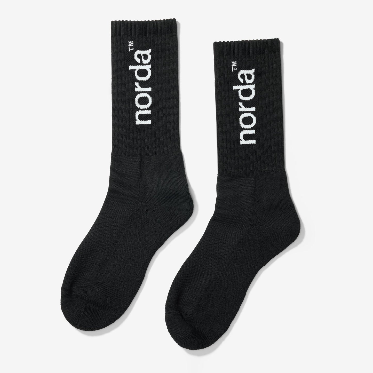 norda - Retro Socks - Black