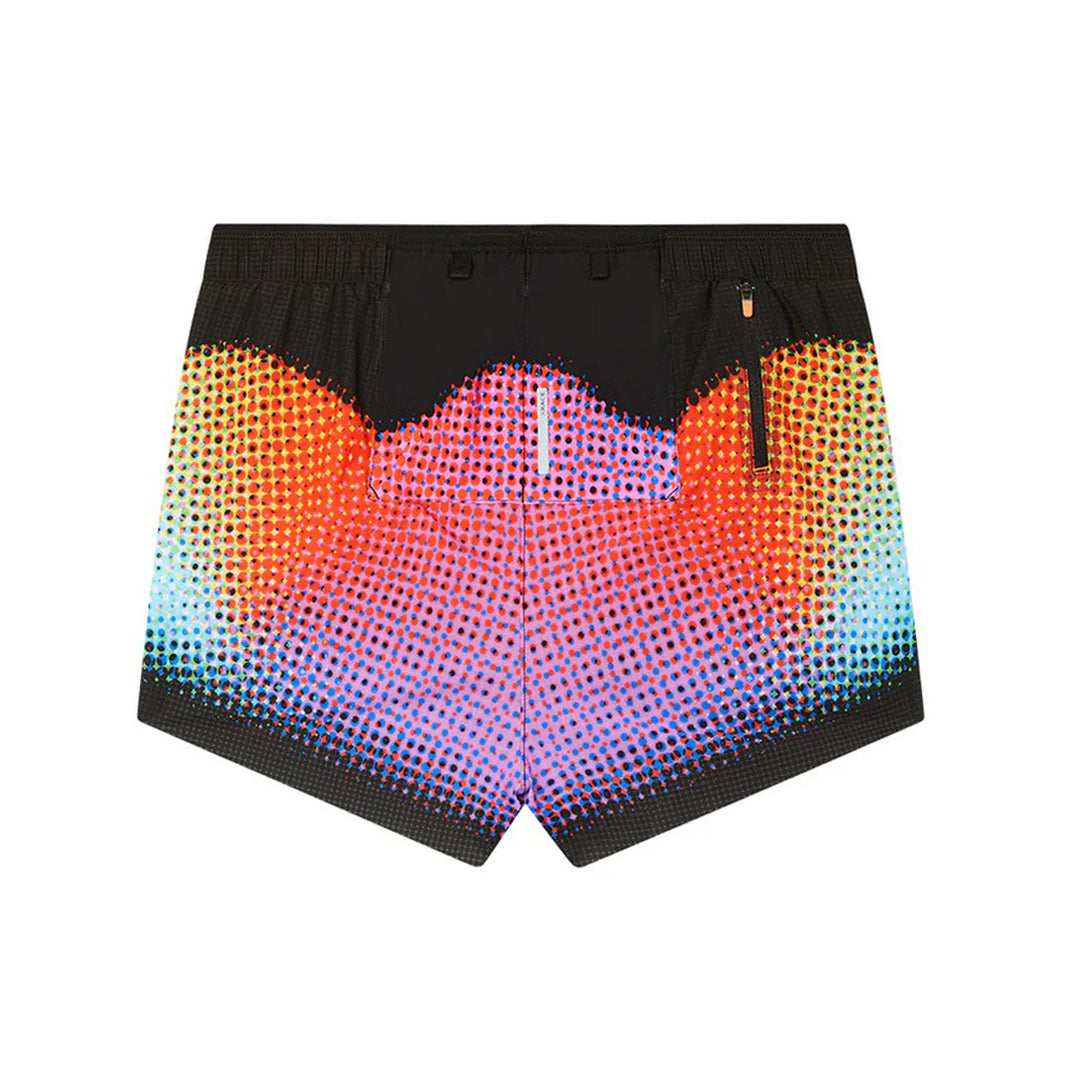 SOAR Running - Marathon Shorts - Black Rainbow Dot - Men's