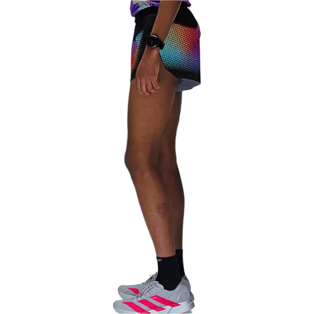 SOAR Running - Marathon Shorts - Black Rainbow Dot - Men's
