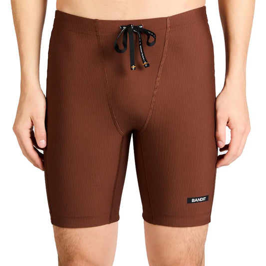 Bandit - Cadence™ Next Gen 7 Pocket Half Tights - Deep Amber Brown - Men's