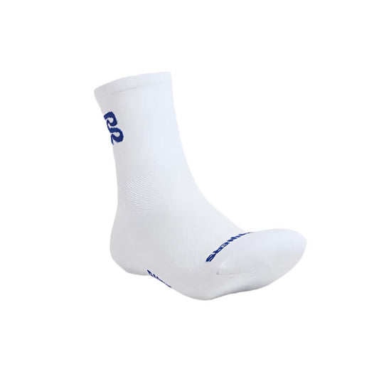 Bandit  - Lite Run™ Current Quarter Socks - White With Mazarine- 2-pack