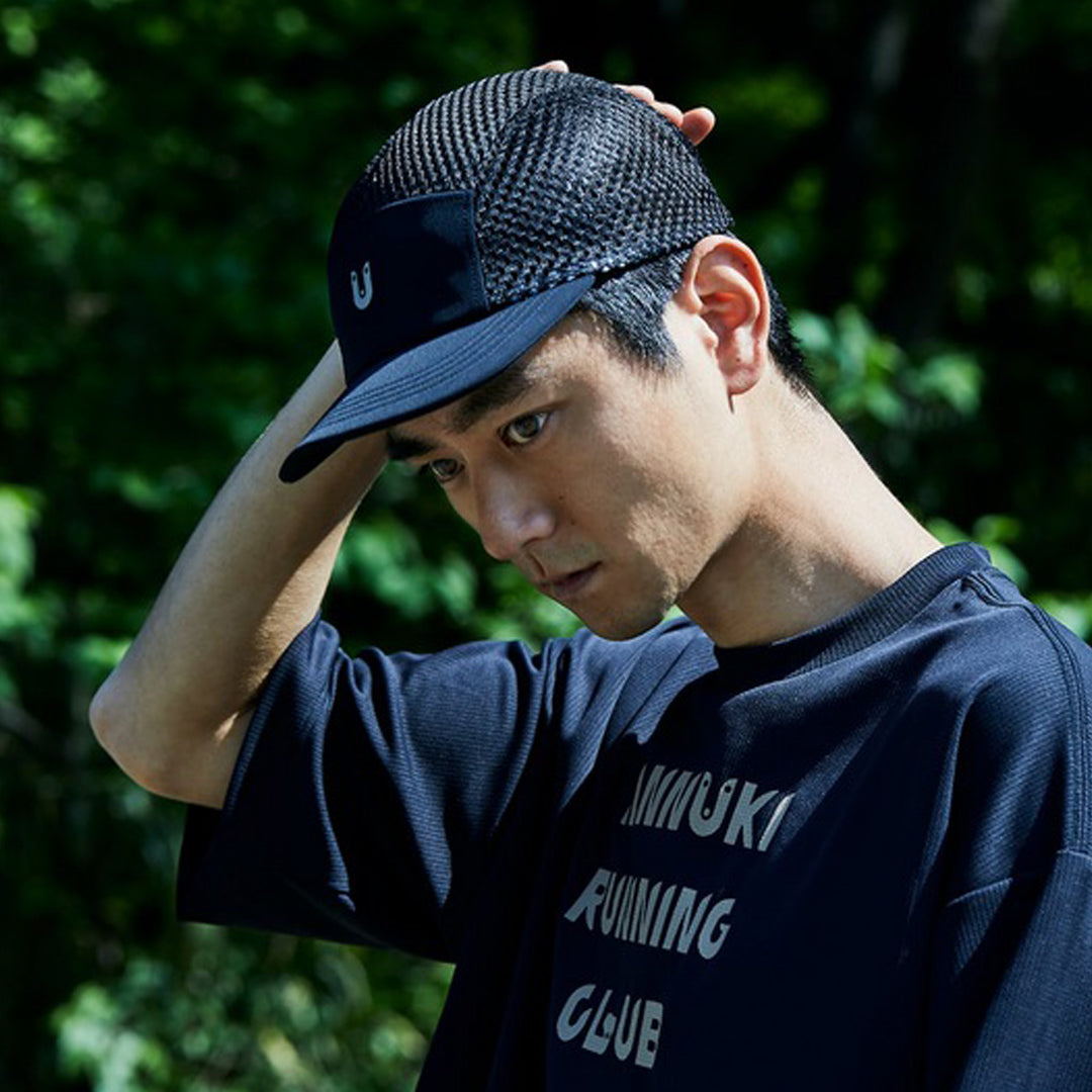 TANNUKI - Sato Synthetic Mesh Cap 2 - Blue