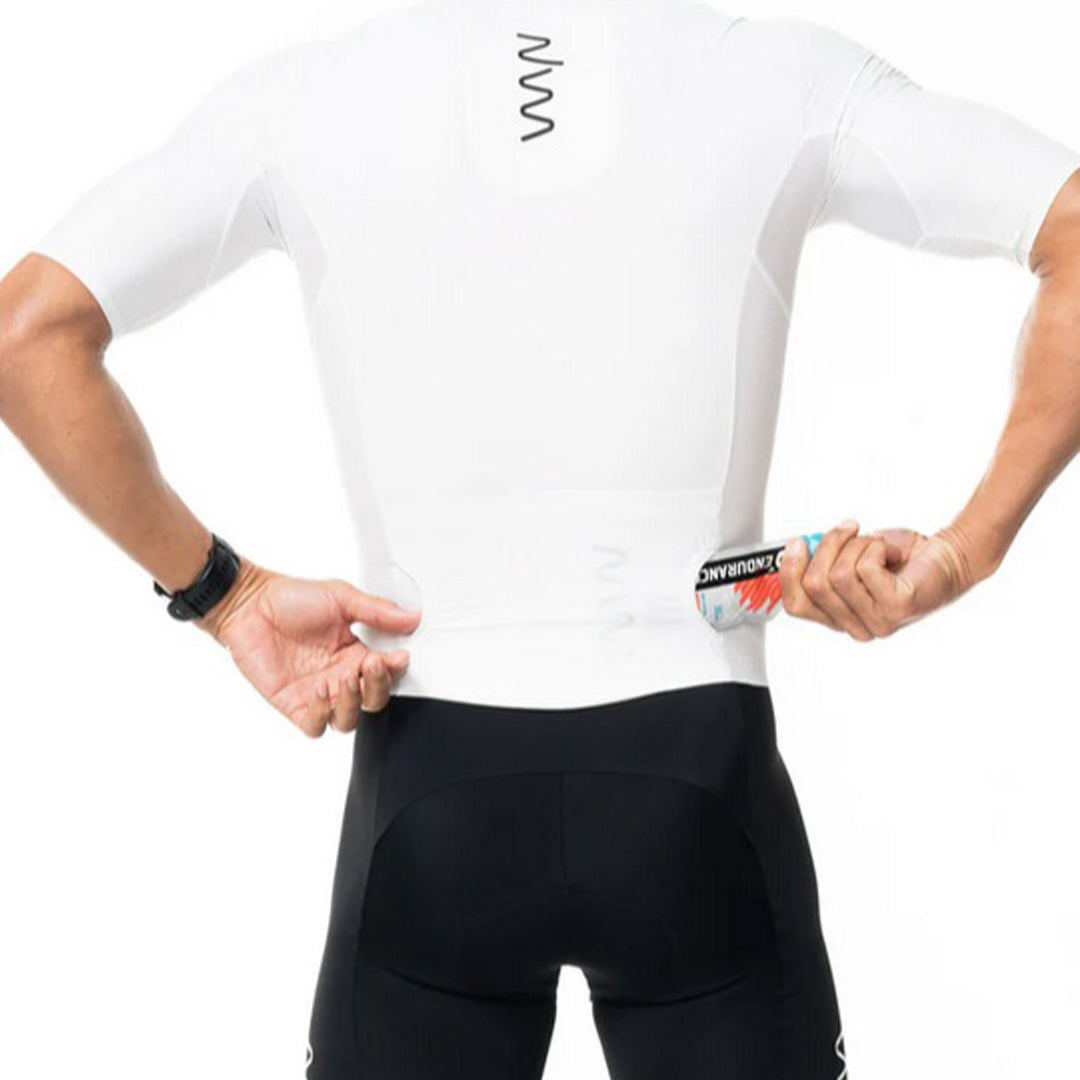 WYN republic - LUCEO+ Aero Tri Suit - White - Men's