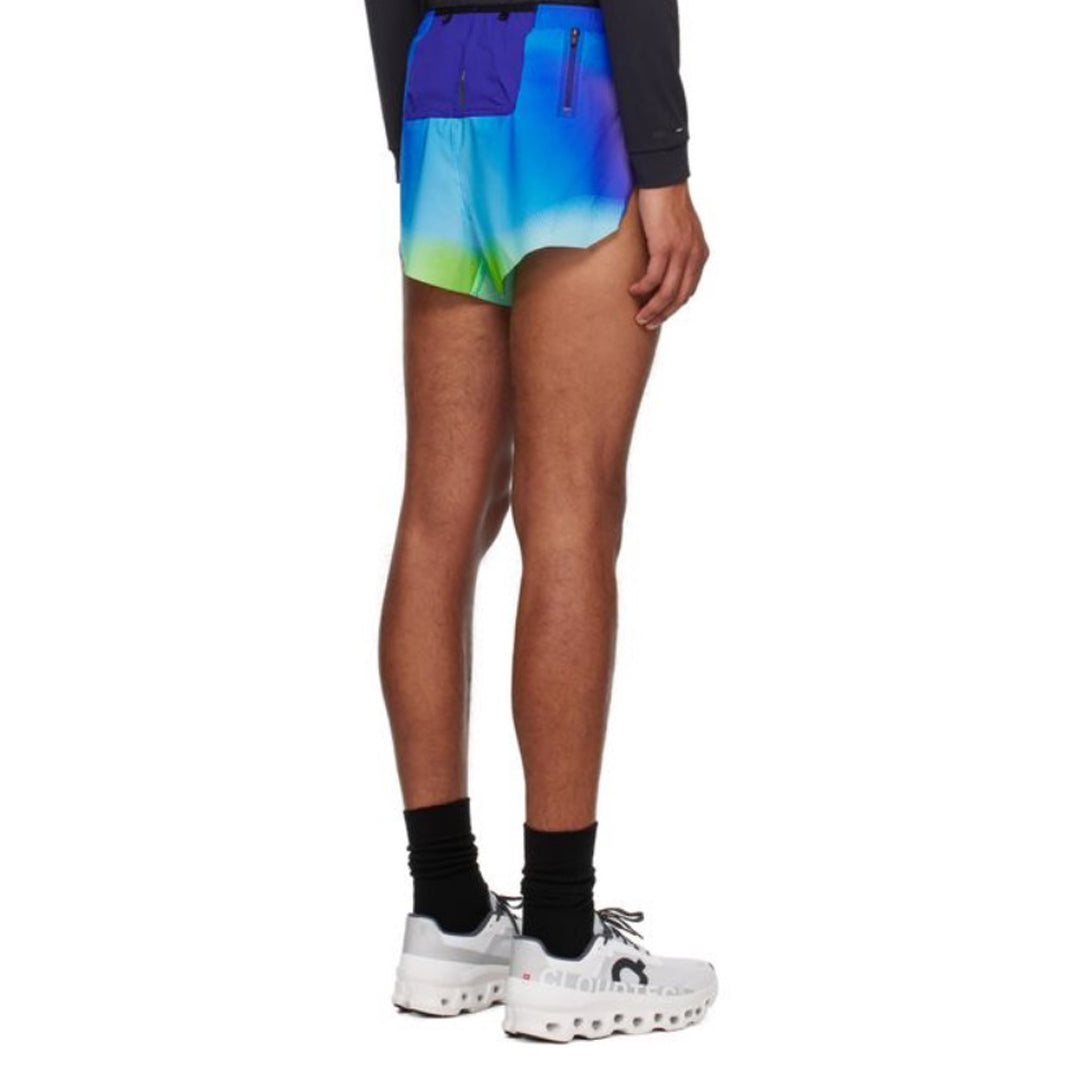 SOAR - Marathon Shorts - Blue/Green - Men's