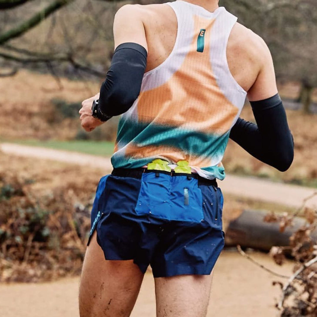 SOAR - Marathon Shorts - Blue/Green - Men's