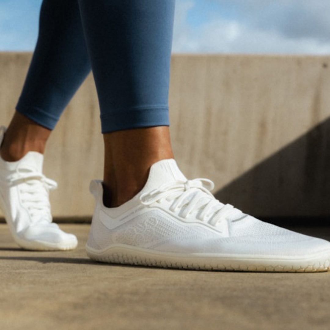 Vivobarefoot - Primus Lite Knit - Bright White - Men's