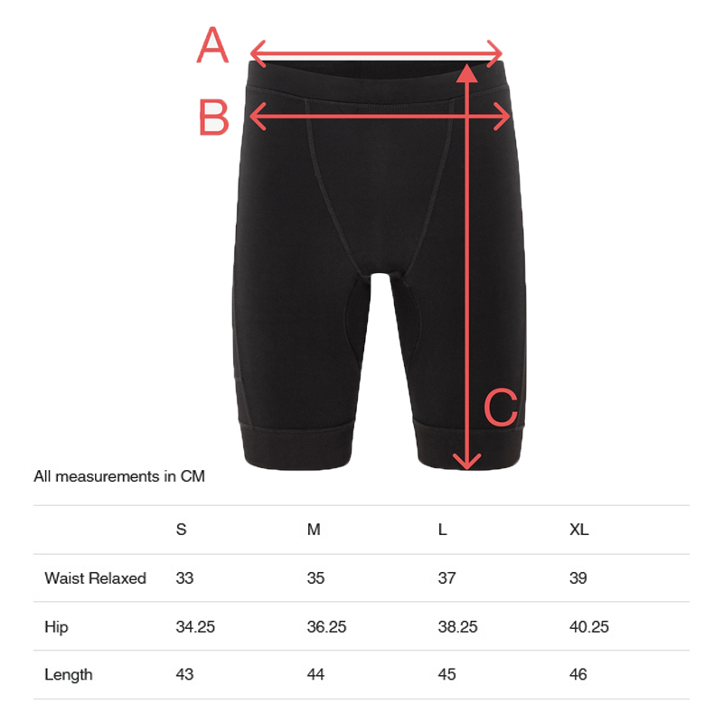 Atlas Collectif - Illumi Trax Half Running Tights - Black - Men's