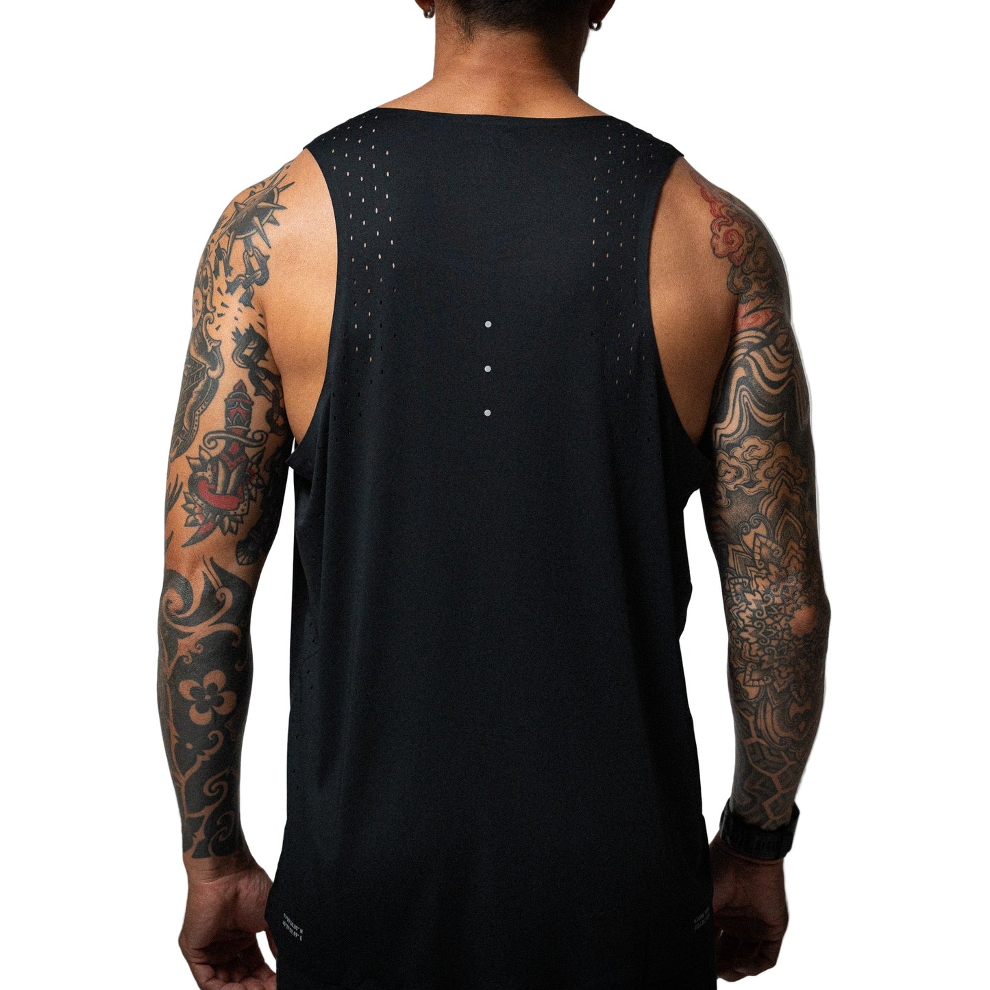 Atlas Collectif - Illumi Trax Running Tank - Black - Men's