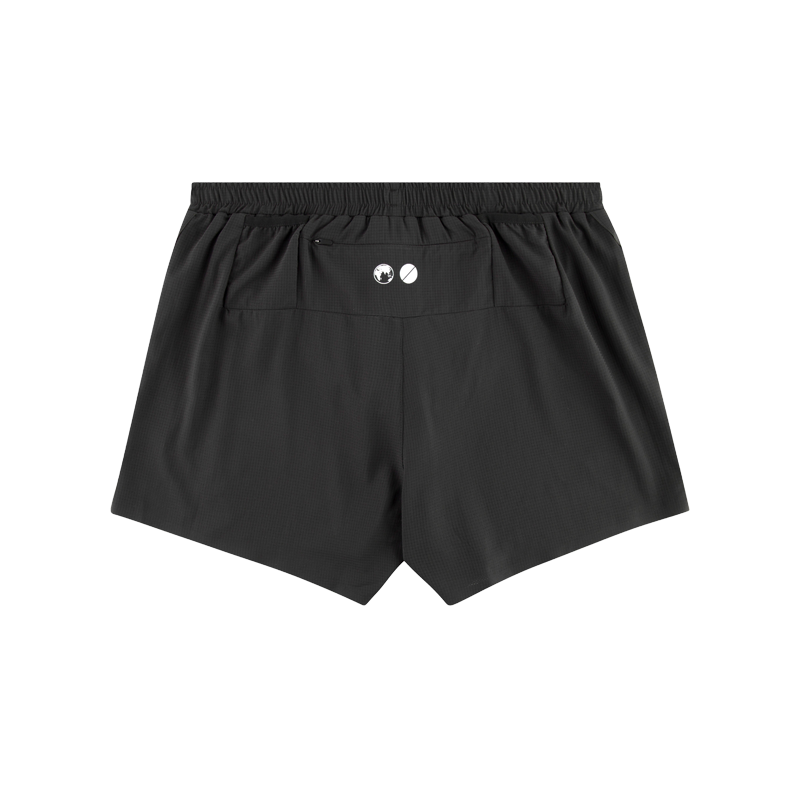 Atlas Collectif - Aeria Fortis 4" Race Shorts - Black - Men's