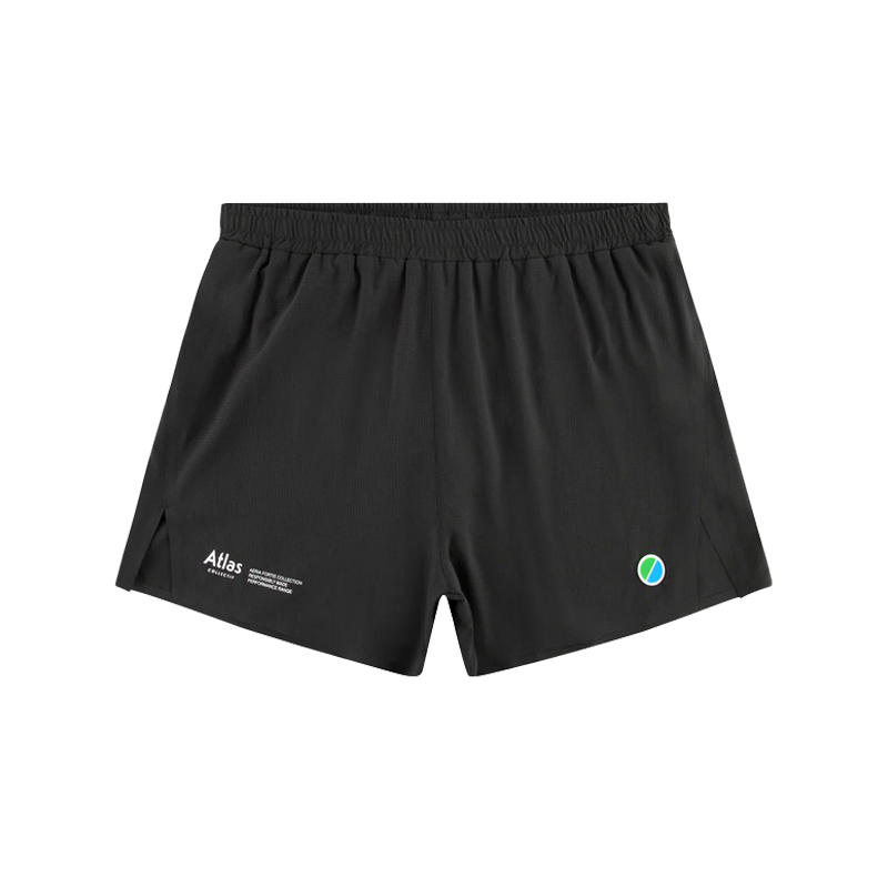 Atlas Collectif - Aeria Fortis 4" Race Shorts - Black - Men's