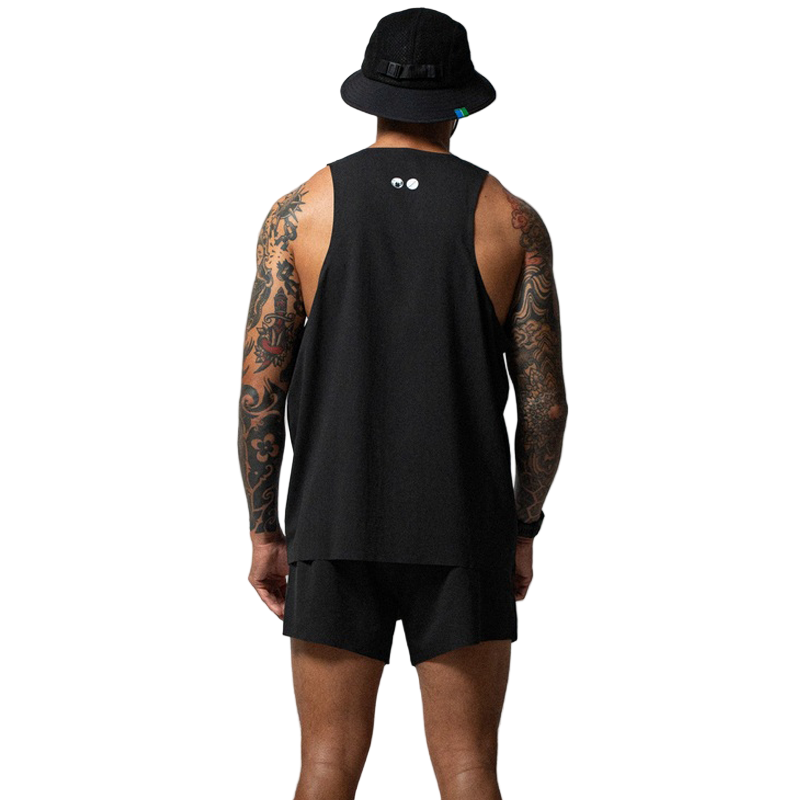 Atlas Collectif - Aeria Fortis 4" Race Shorts - Black - Men's